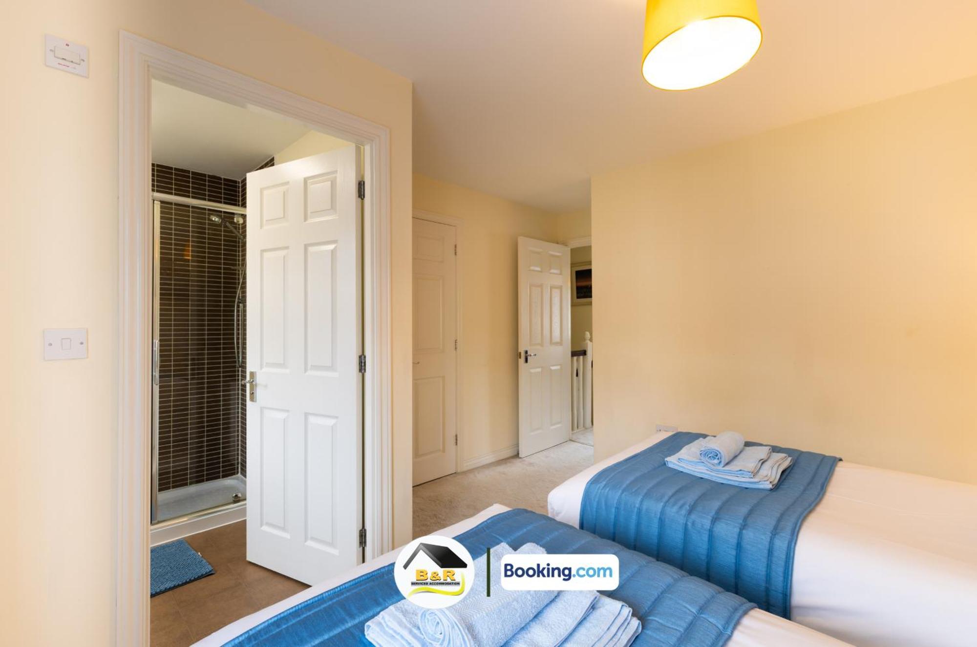 3 Bedroom House By B And R Serviced Accommodation Amesbury With Super Fast Wi-Fi 145Mbps מראה חיצוני תמונה