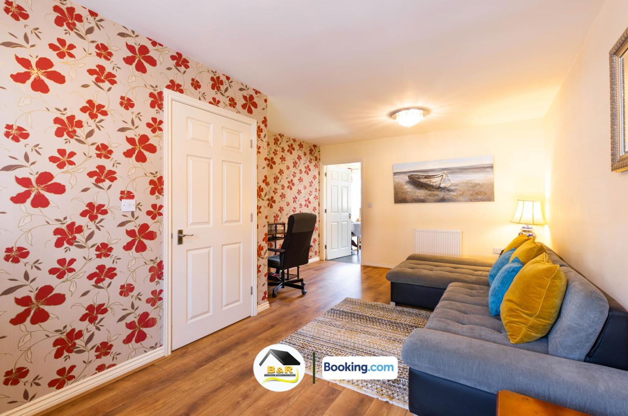 3 Bedroom House By B And R Serviced Accommodation Amesbury With Super Fast Wi-Fi 145Mbps מראה חיצוני תמונה